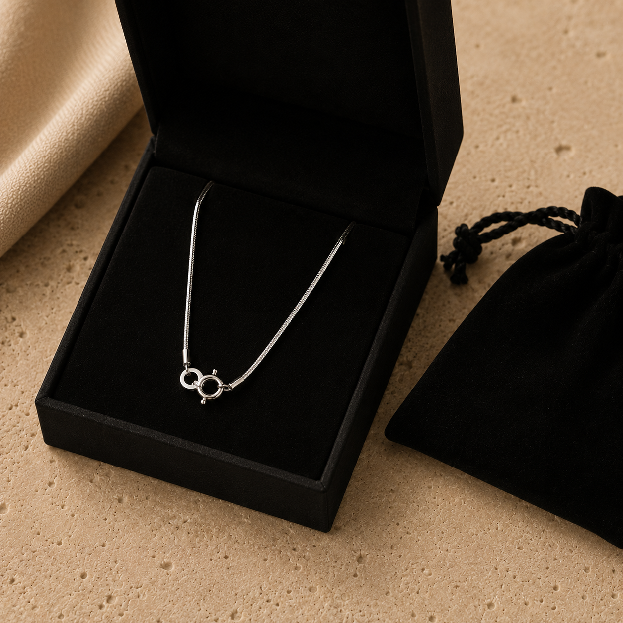 Serpente Necklace 925 Silver