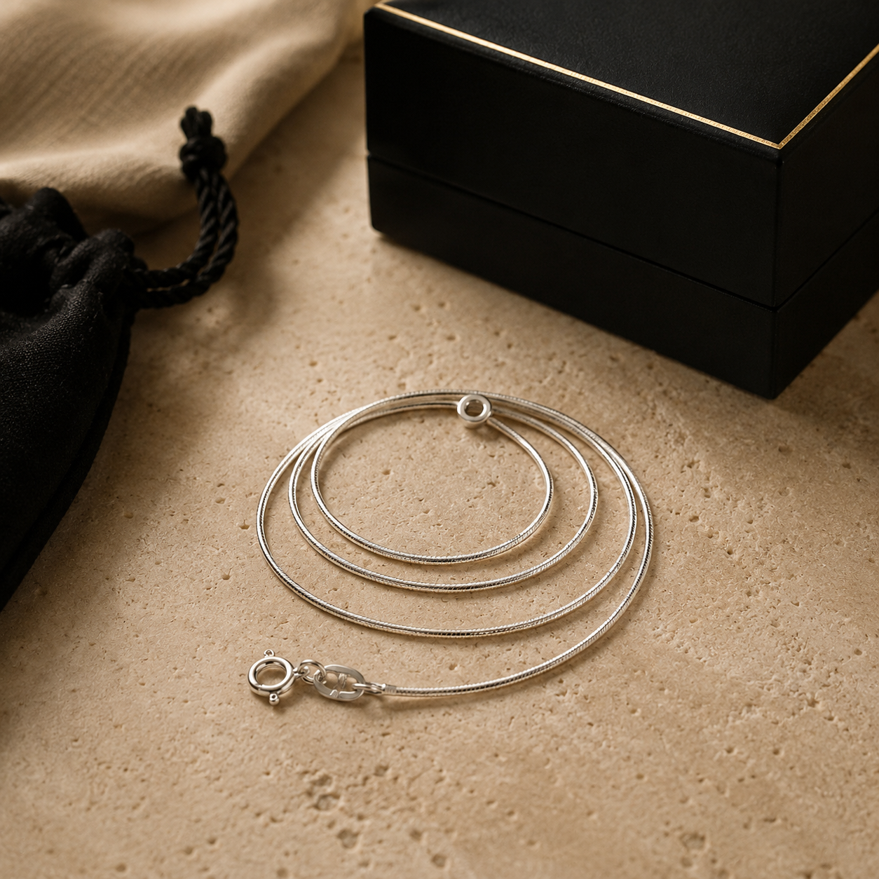 Serpente Necklace 925 Silver