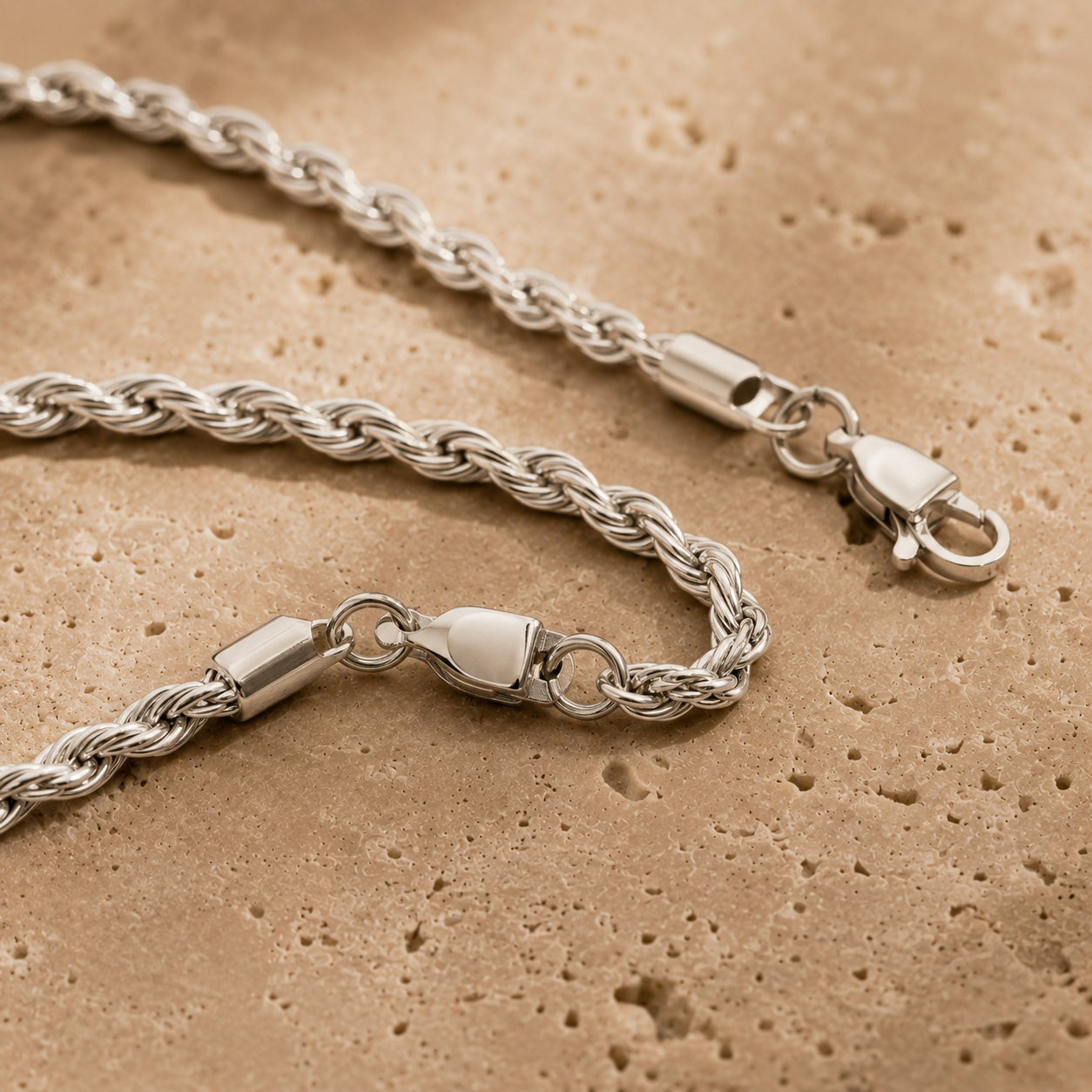 Intrecciata Silver Chain