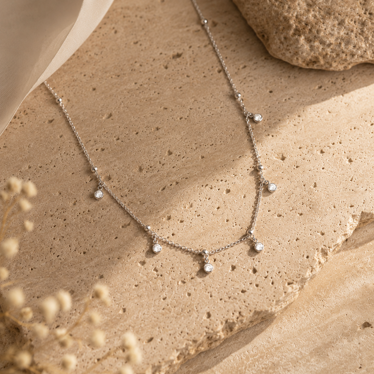 Stella Dots Necklace 925 Silver