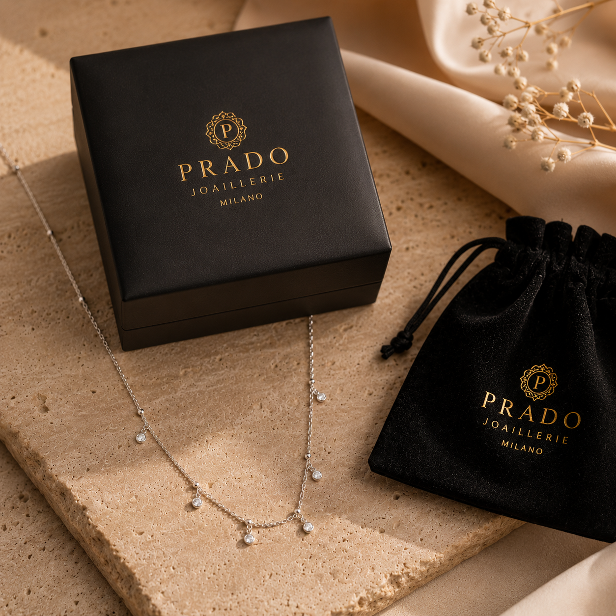Stella Dots Necklace 925 Silver